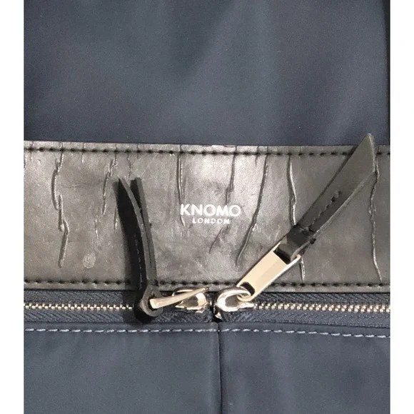Knomo Luggage Knomo Mayfair Nylon Burlington 15-Inch N/S Trolley, Navy, One Size - Picture 2 of 10